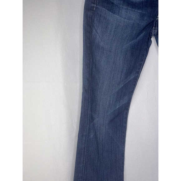 Women's 7 Seven for all mankind crop flare denim jeans size 27 - Picture 4 of 13